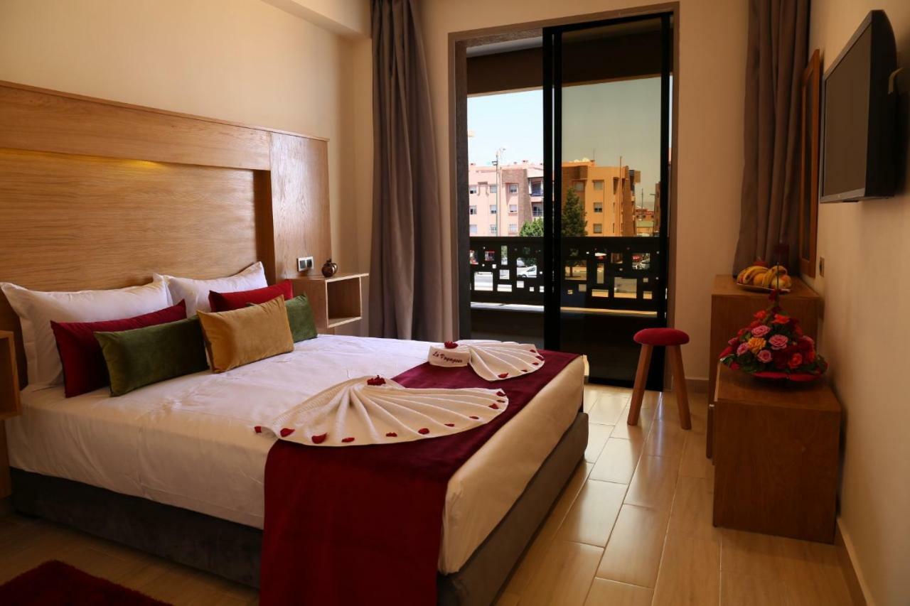 במוטל מרקש Le Voyageur Marrakech מראה חיצוני תמונה